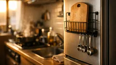 100均ディッシュラックを縦に使うだけでまな板の定位置ができるキッチン収納術