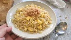 めんつゆで味が決まる「千切り大根と卵のさっと炒め」—あと一品＆お弁当に便利